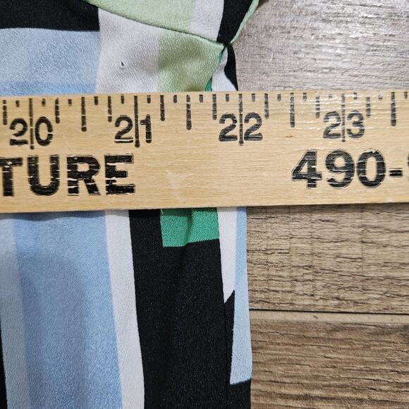 Karl Lagerfeld Top Large Black Spell-out Letter Bungee Short Sleeve Career - Picture 12 of 16